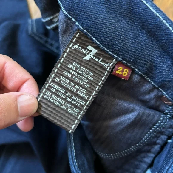 7 For All Mankind A Pocket Flare Jeans - Picture 2 of 8